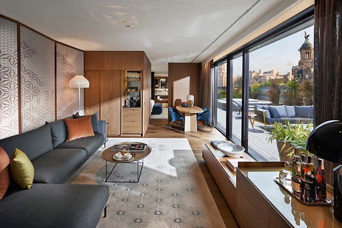 Suites del Hotel Mandarin Barcelona